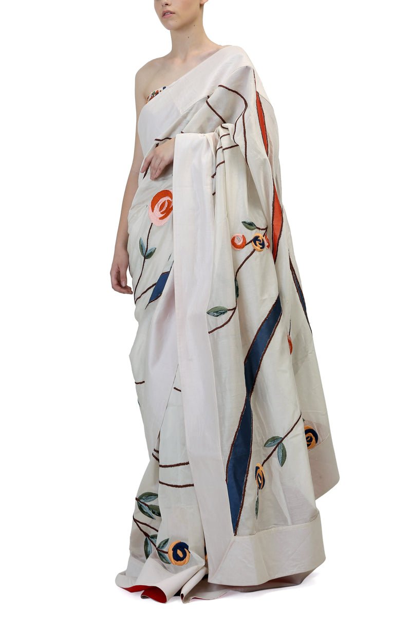 Corset Blouse & Saree - samantchauhan