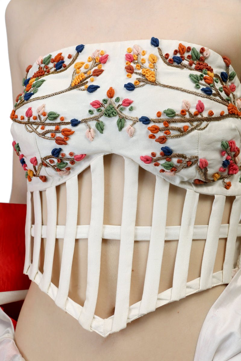 Corset Blouse & Saree - samantchauhan