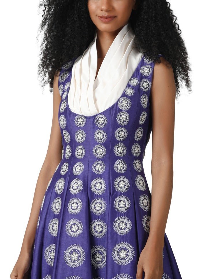 Cowl neck gown - samantchauhan