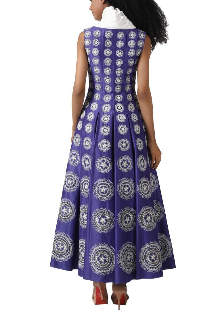 Cowl neck gown - samantchauhan