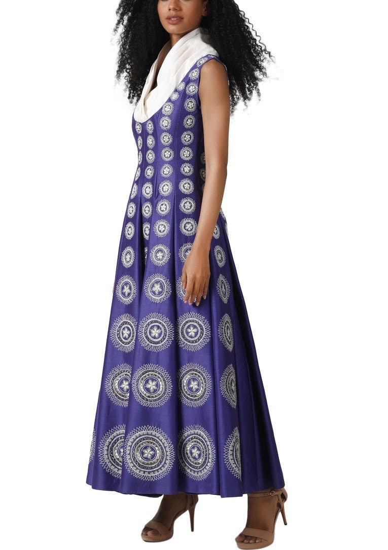 Cowl neck gown - samantchauhan