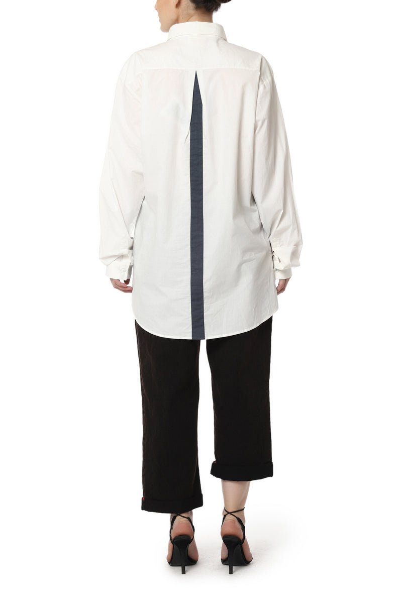 Digitally Printed Shirt with Belt Detail - samantchauhan