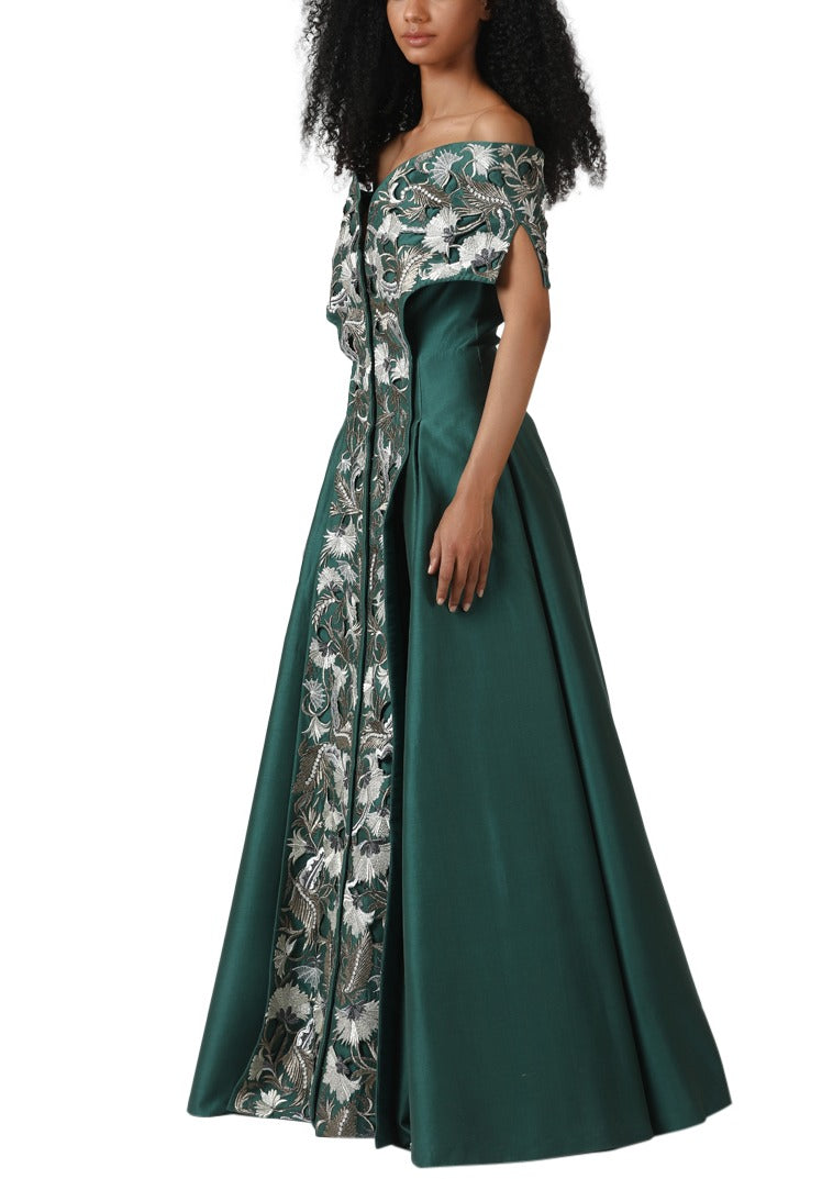 Elegant Party Dresses For Women 2023 Cold Shoulder Irregular Ruffle Robe  Peplum High Waist Bodycon Prombirthday Wedding Gown - Dresses - AliExpress
