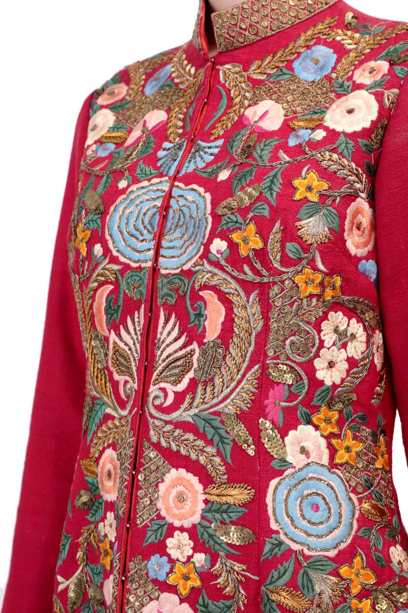 Embriodered Kurta & Lehenga - samantchauhan