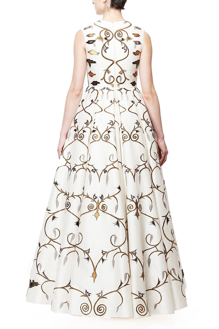 Embroidered Gown - samantchauhan