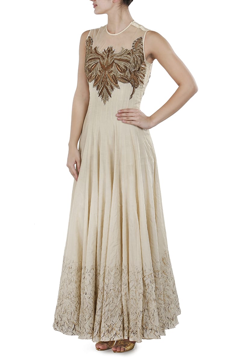 Embroidered Gown - samantchauhan