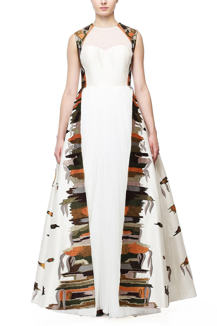 Embroidered Gown - samantchauhan