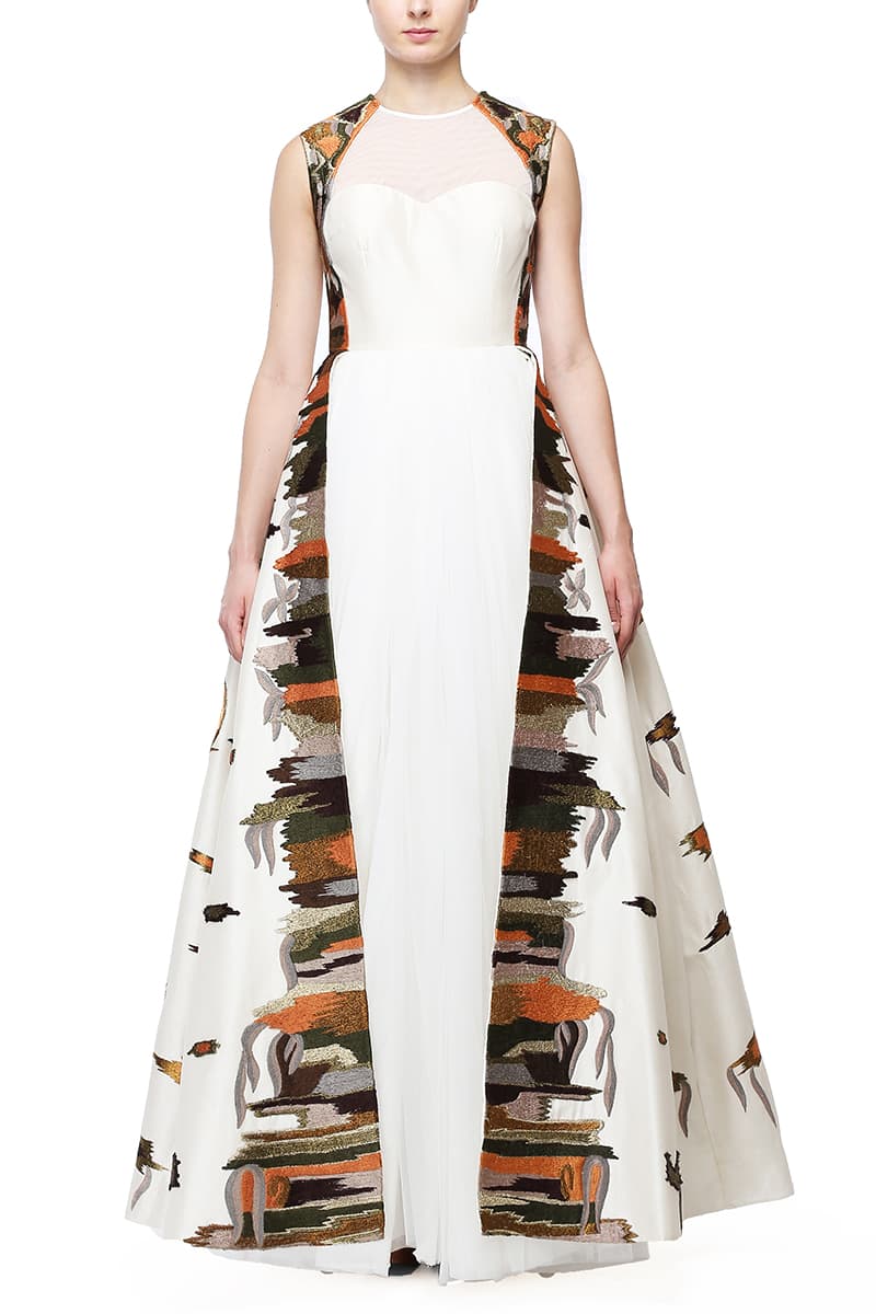 Embroidered Gown - samantchauhan