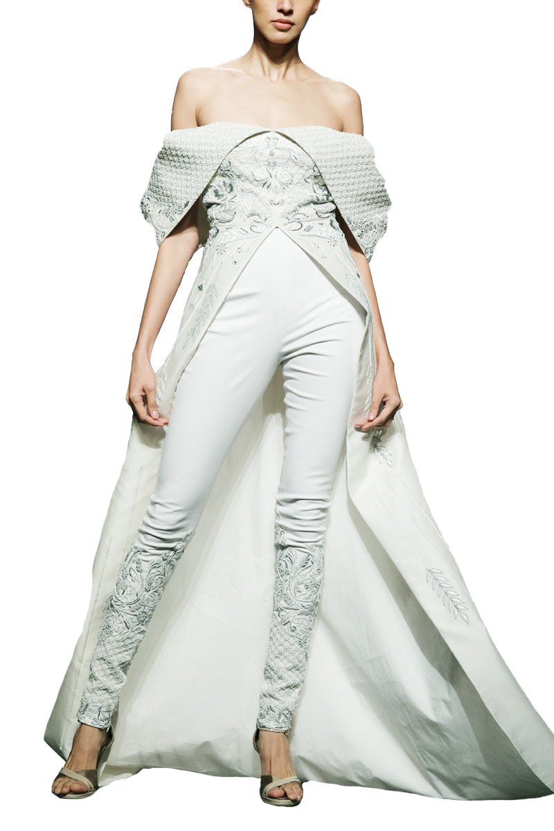 Embroidered Jacket & Pants - samantchauhan