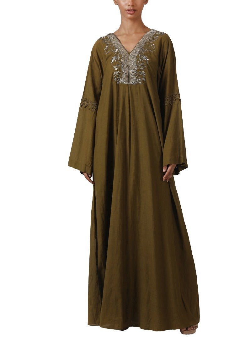 Embroidered Kaftan - samantchauhan
