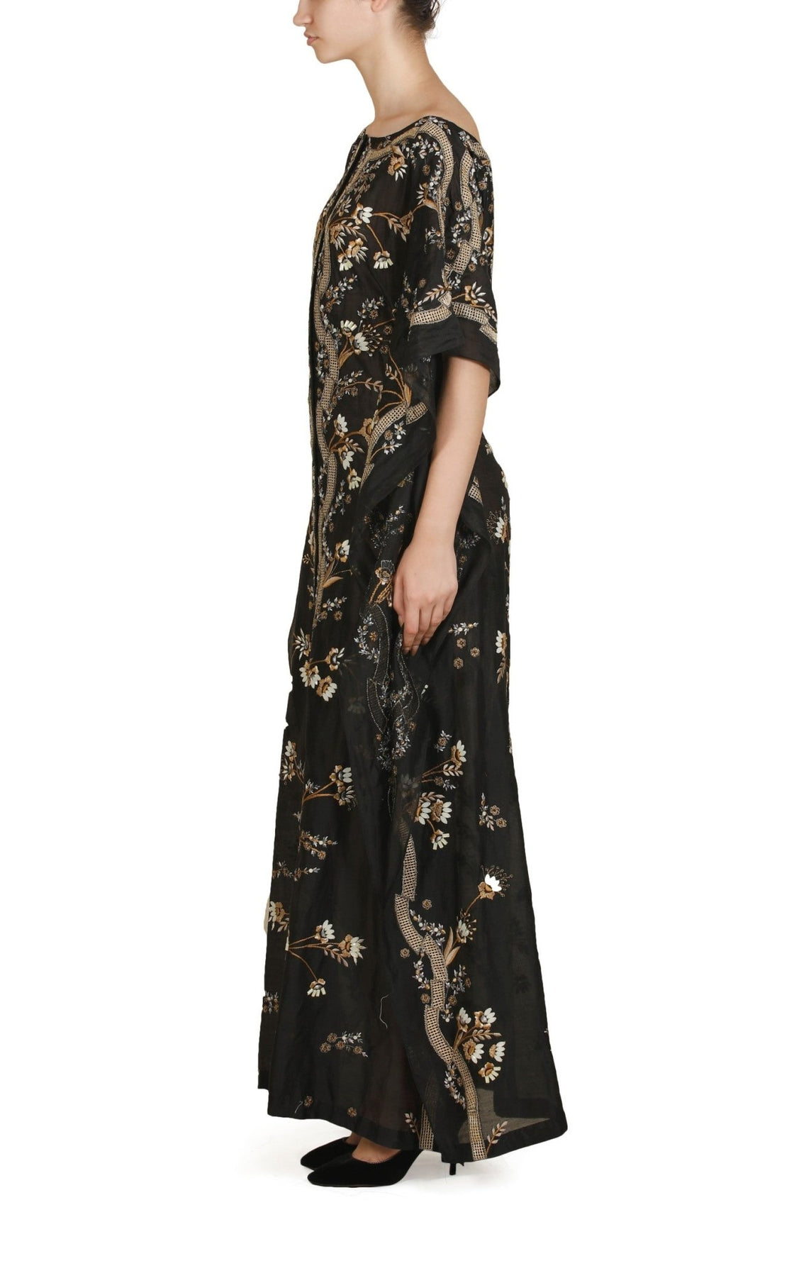 Embroidered Kaftan - samantchauhan