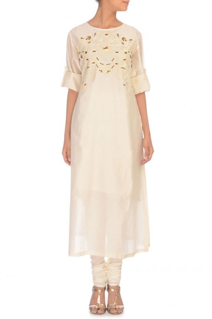 Embroidered Kurta - samantchauhan