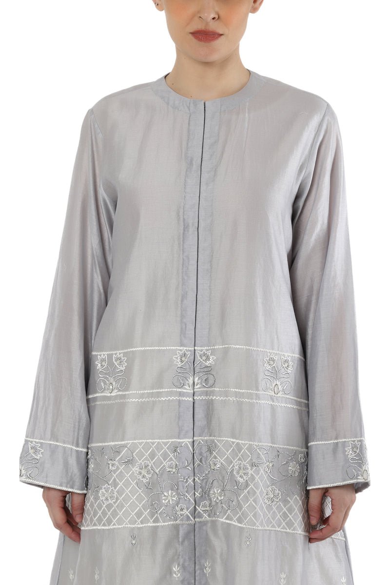 Embroidered Kurta with Slip Dress - samantchauhan