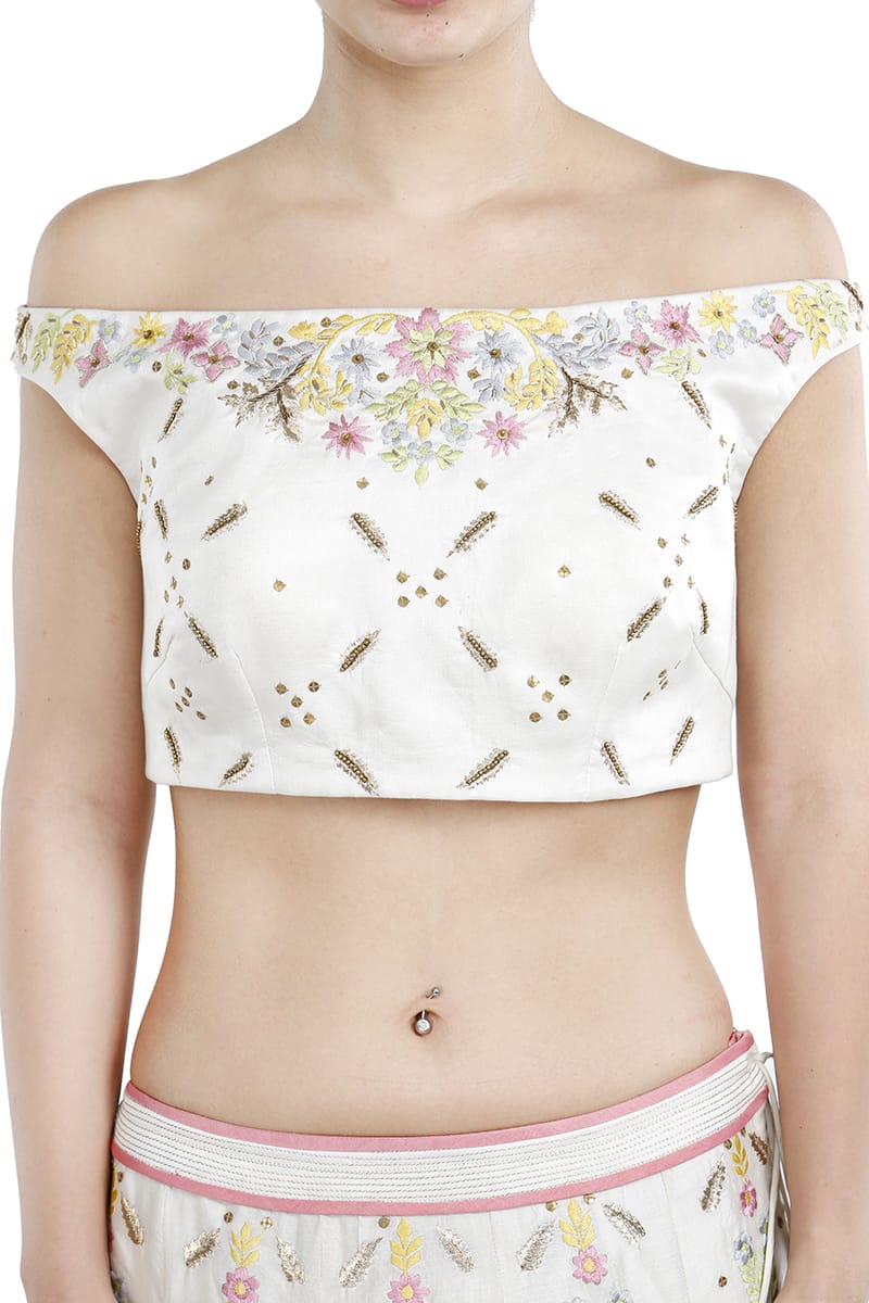 Embroidered Lehenga set - samantchauhan
