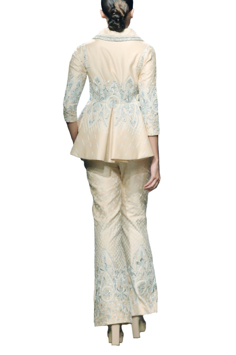 Embroidered Pantsuit - samantchauhan