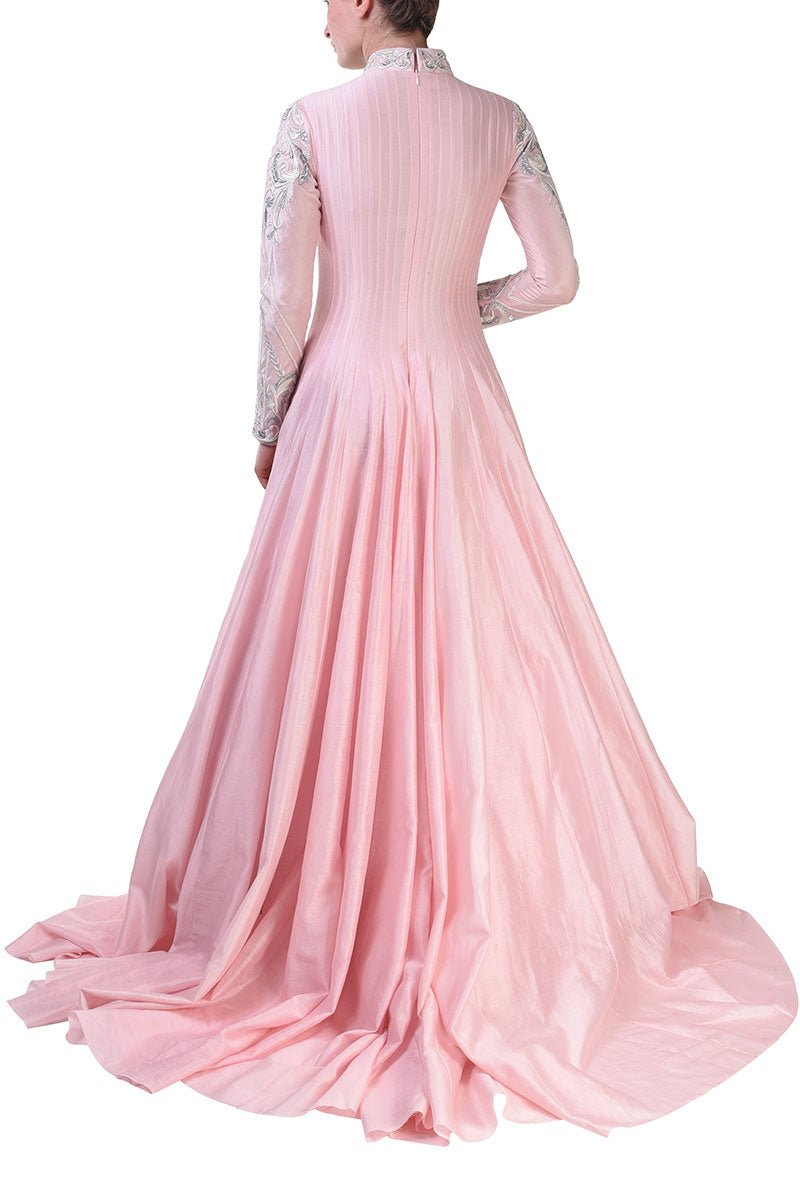 Fit & Flare Trail Gown - samantchauhan