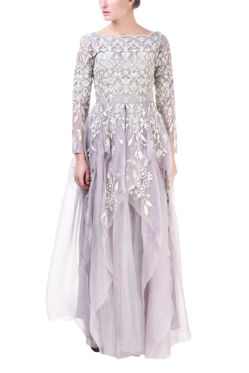 Fit & Flarey Gown - samantchauhan