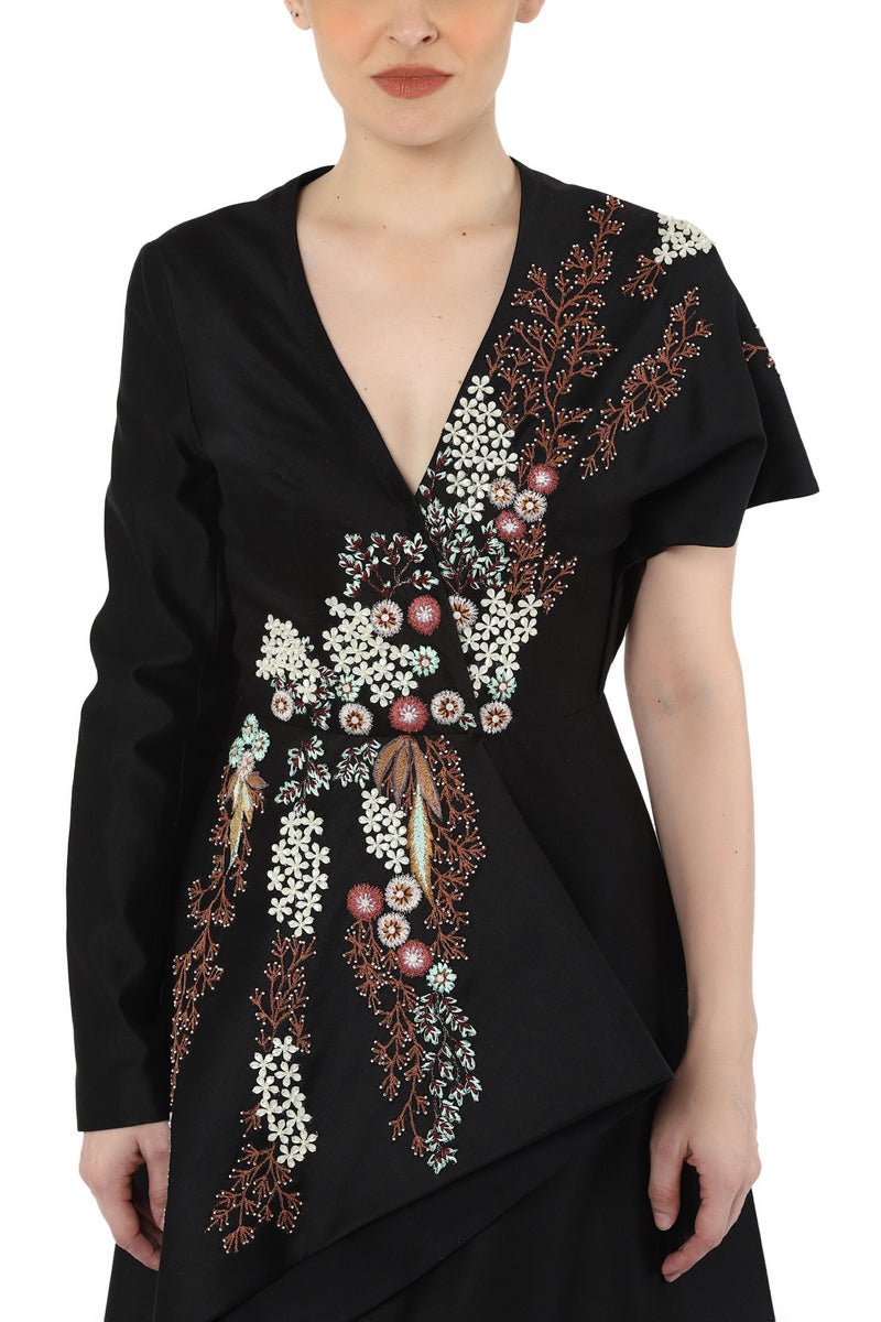 Front slit gown - samantchauhan