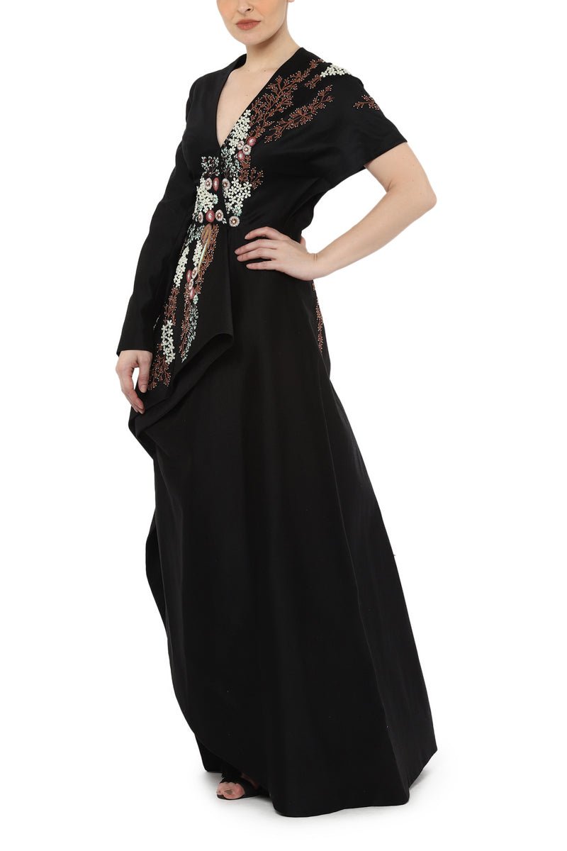 Front slit gown - samantchauhan