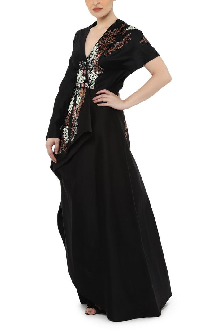 Front slit gown - samantchauhan