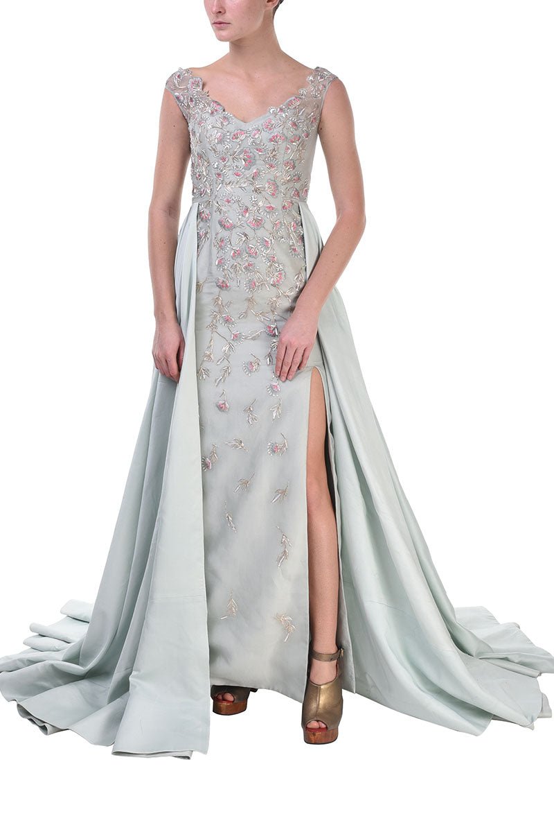 Front - slit Gown - samantchauhan