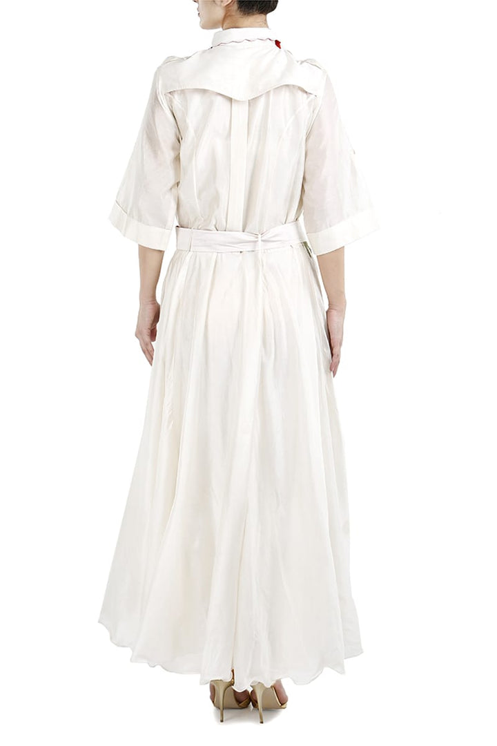 Front - Tie Shirt style Dress - samantchauhan