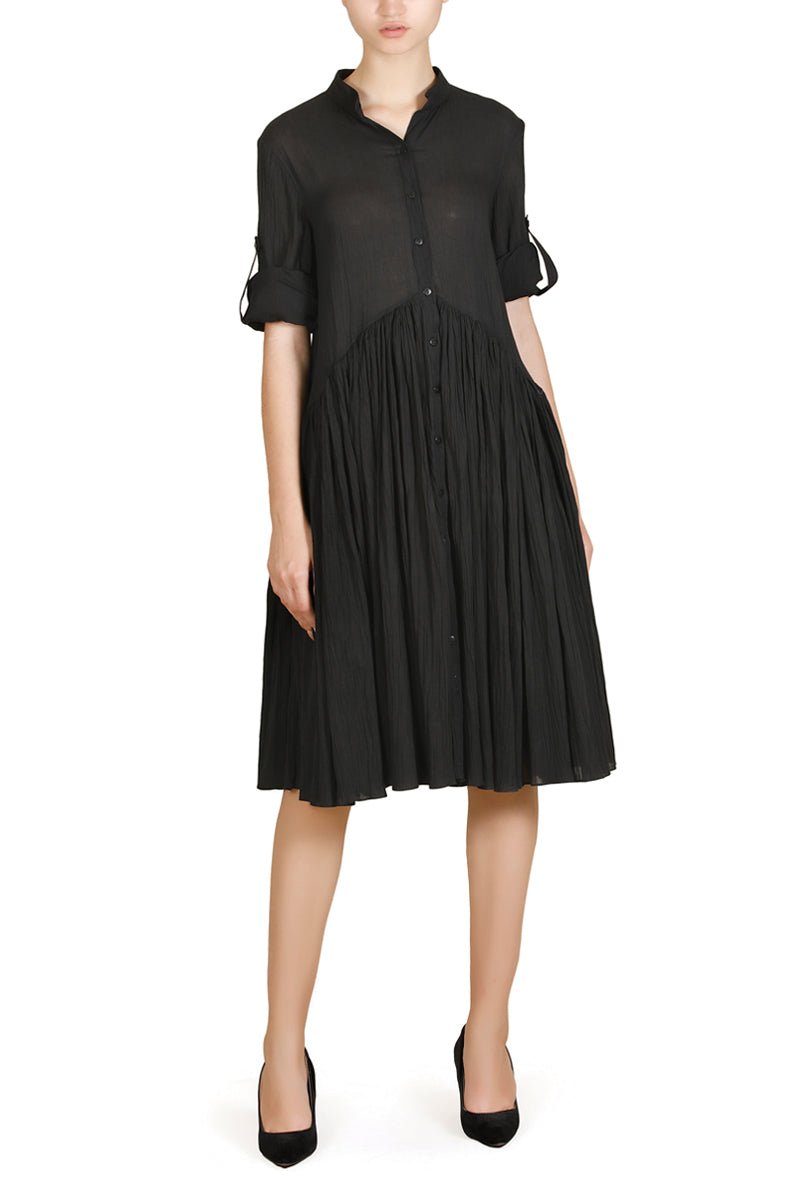 Gathered Dress - samantchauhan