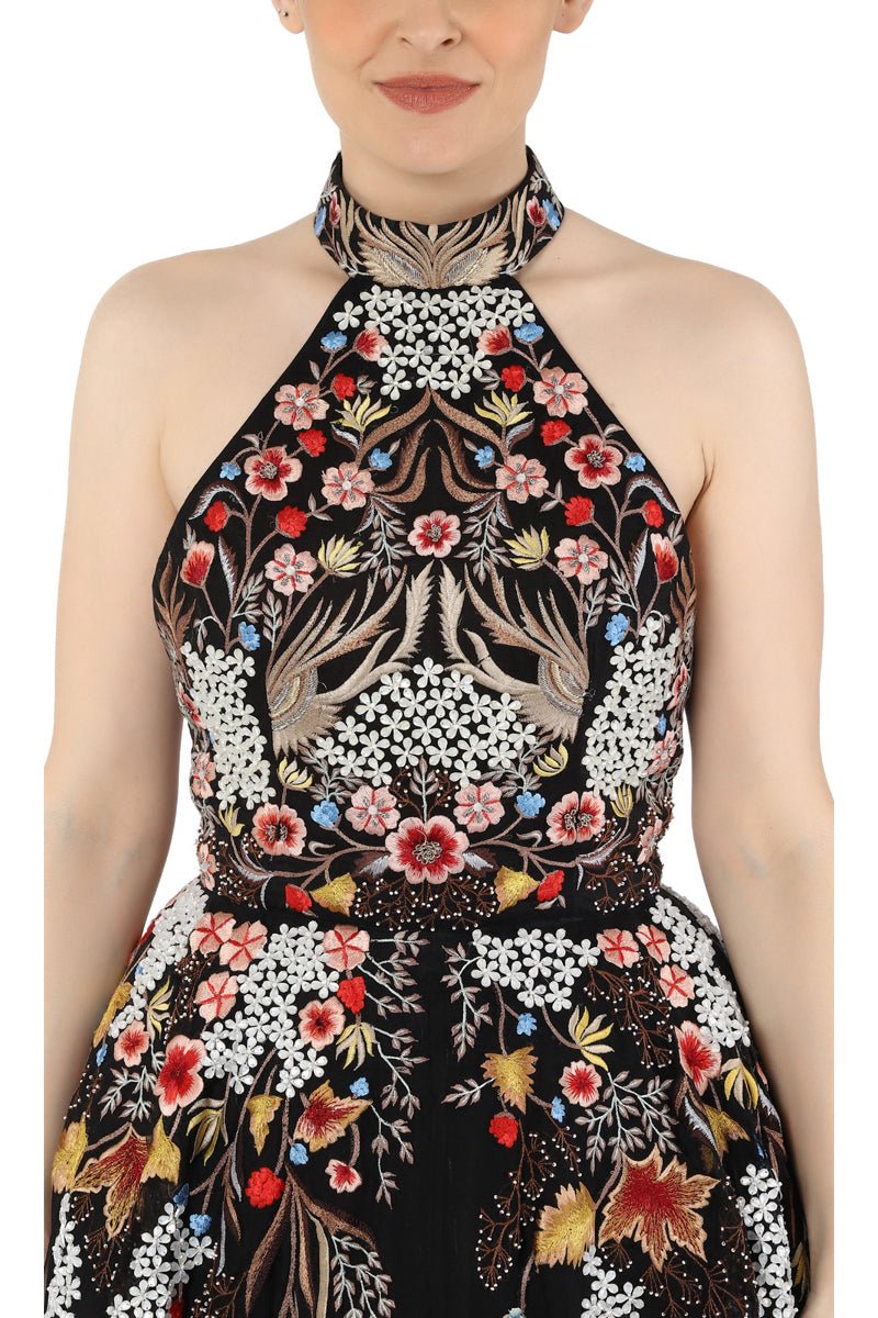 Halter neck gown - samantchauhan