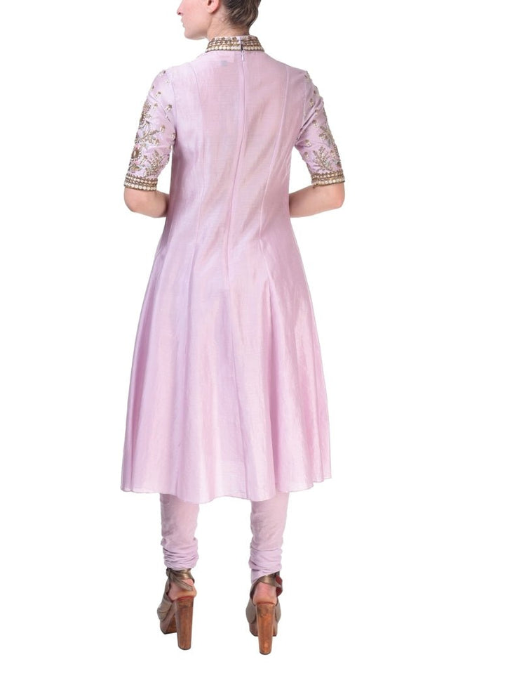 High - Collared Kurta &amp; Dupatta - samantchauhan