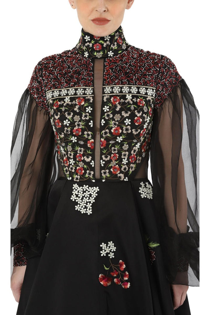 High low hem gown - samantchauhan
