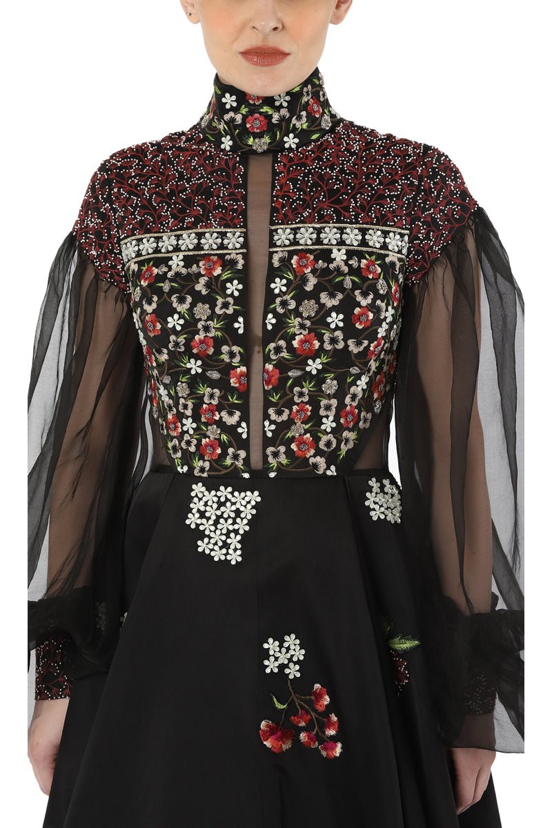High low hem gown - samantchauhan