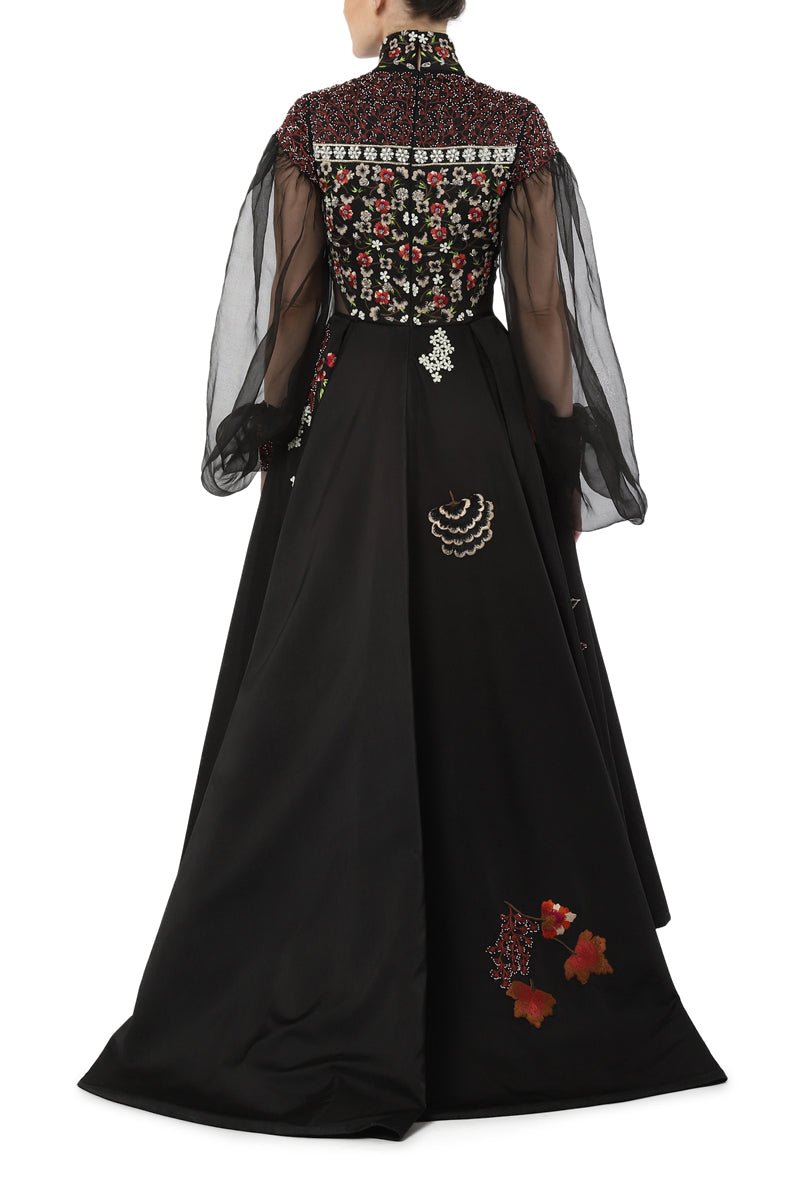 High low hem gown - samantchauhan