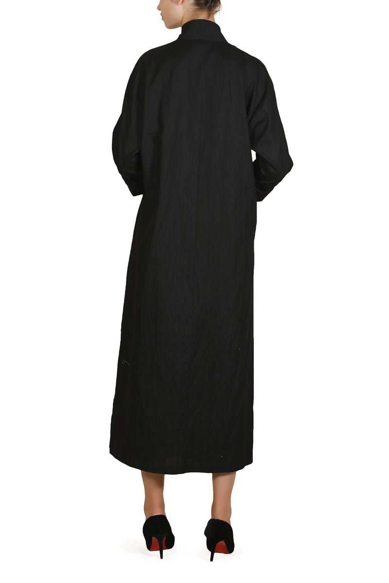 High Mandarin - Collared Dress - samantchauhan