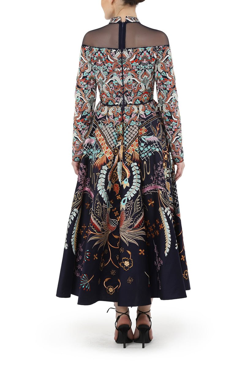High neck gown - samantchauhan