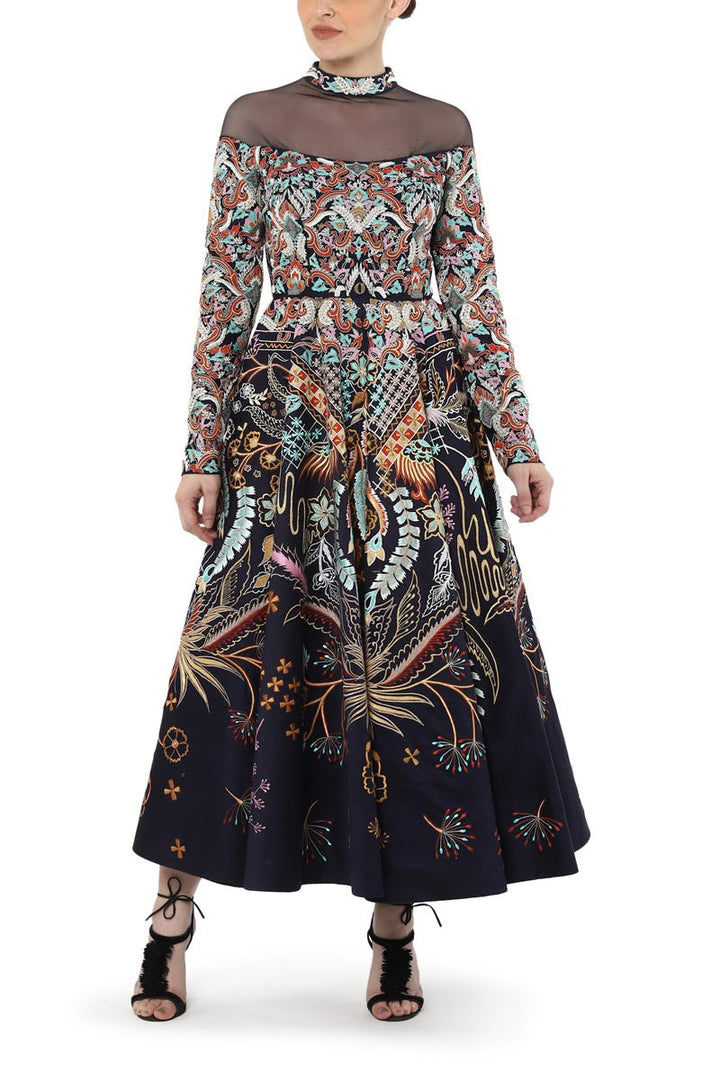 High neck gown - samantchauhan