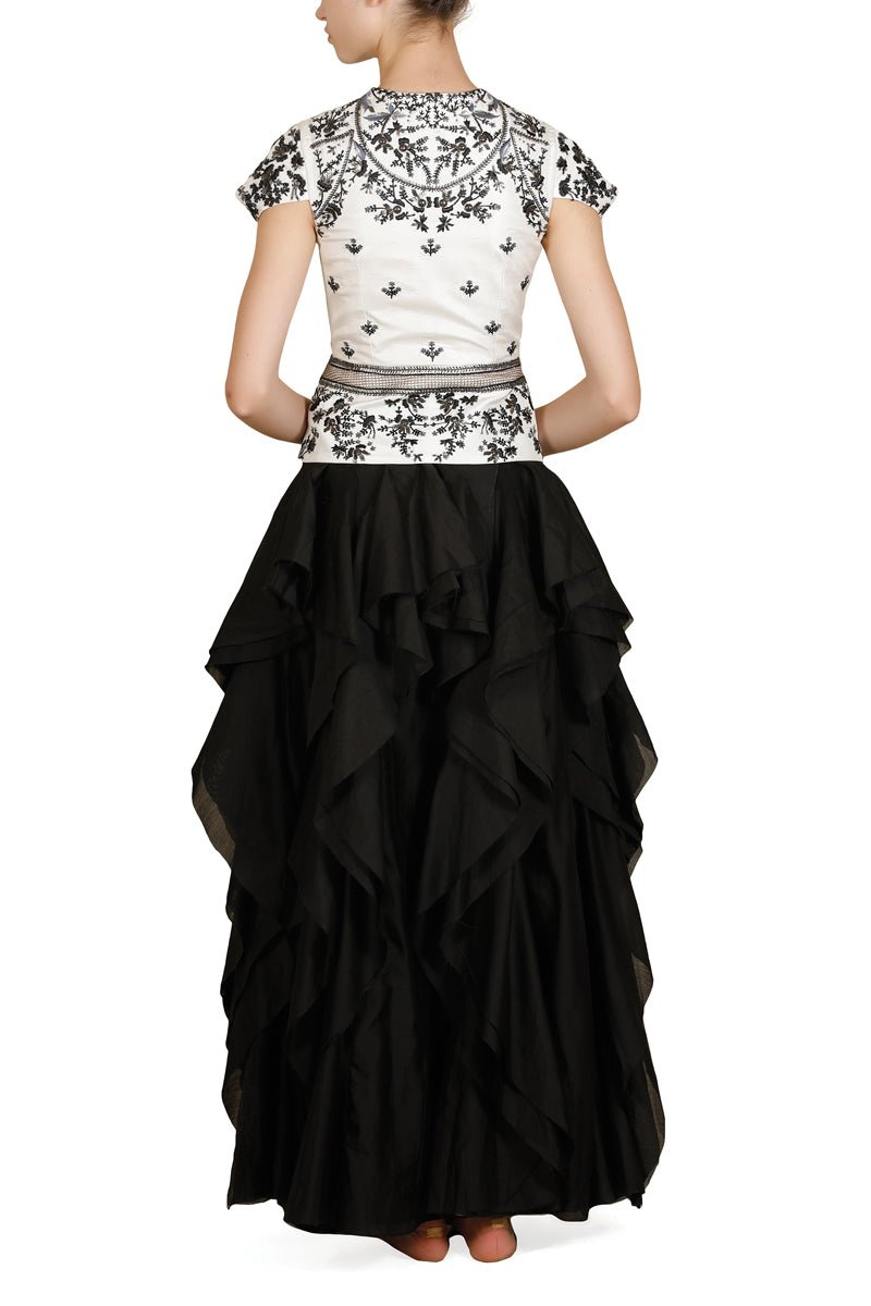 Jacket Blouse & Skirt - samantchauhan