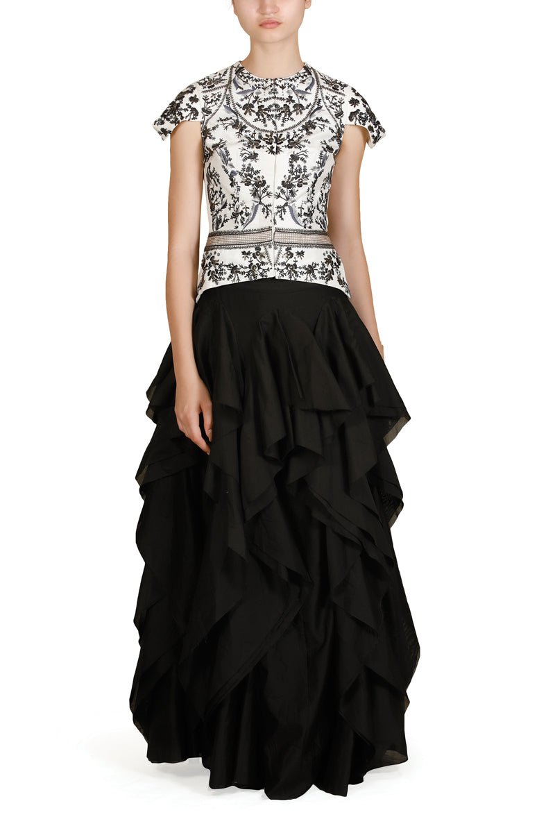 Jacket Blouse & Skirt - samantchauhan