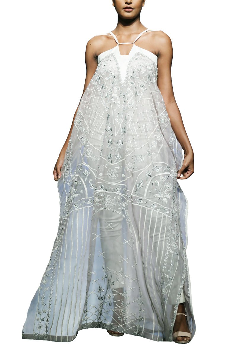 Jumpsuit & Embroidered Kaftan - samantchauhan