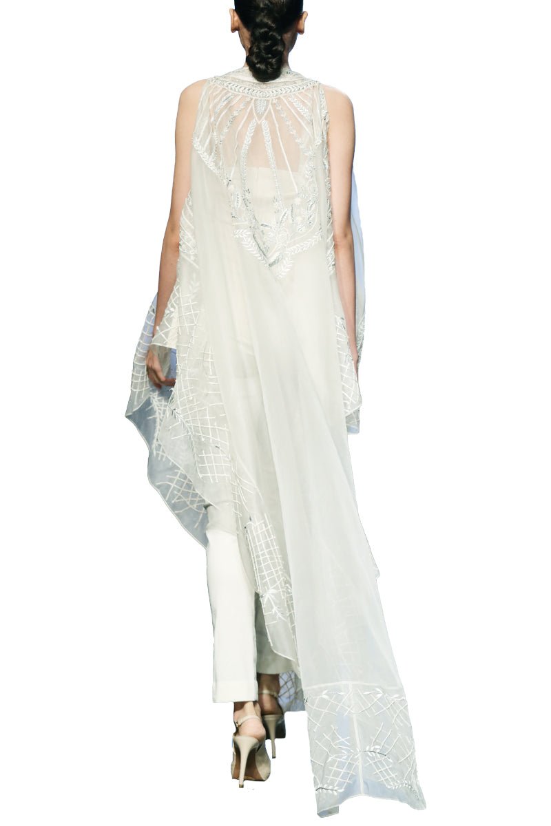Jumpsuit & Embroidered Kaftan - samantchauhan