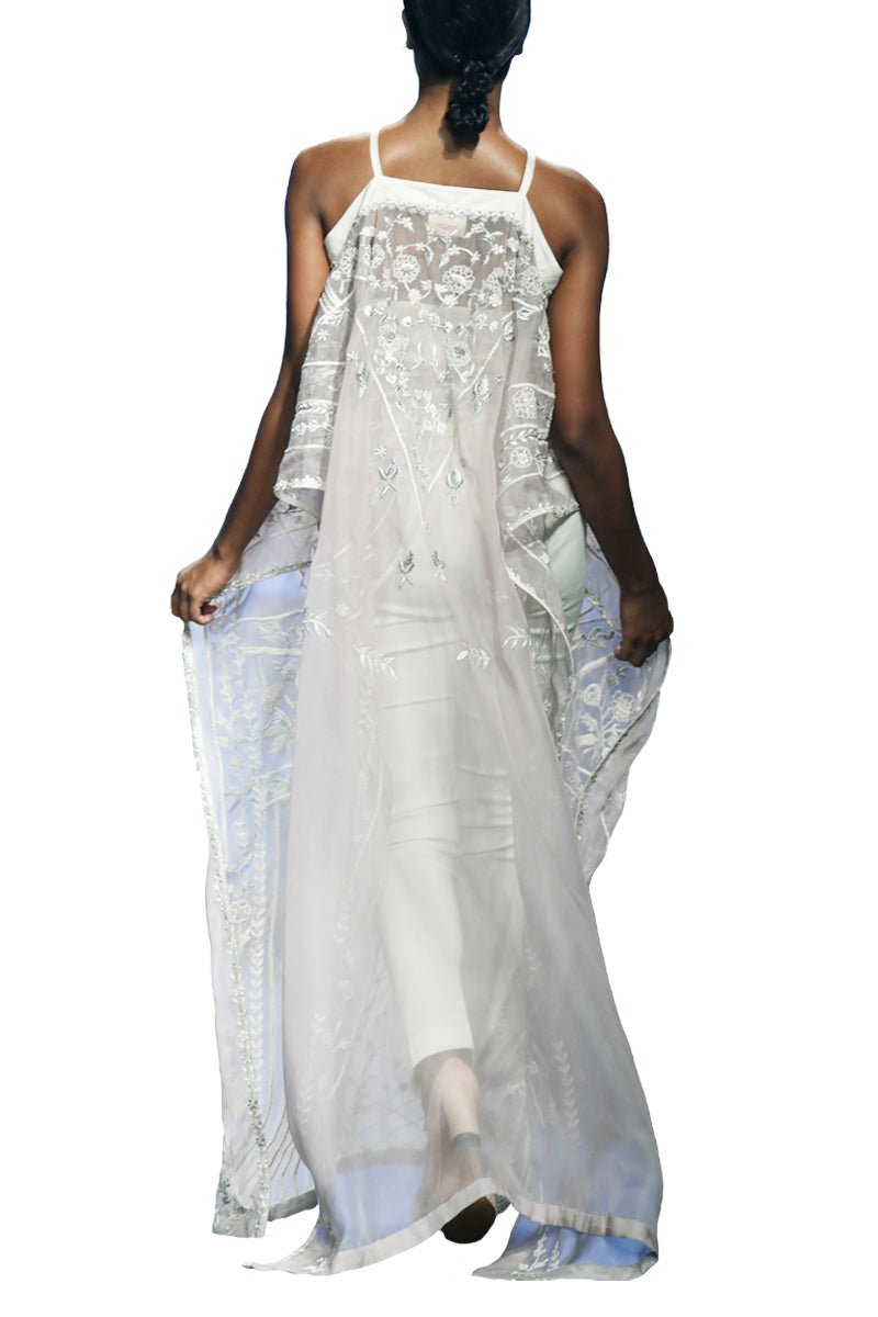 Jumpsuit & Embroidered Kaftan - samantchauhan