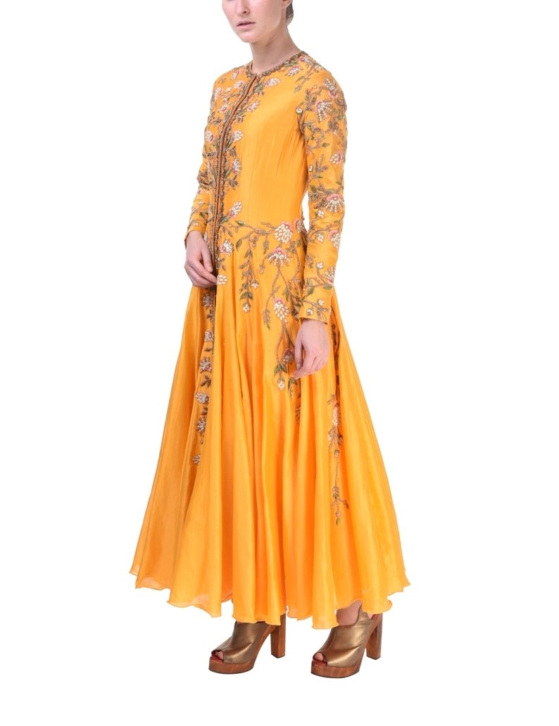 Kalidar Kurta &amp; Dupatta - samantchauhan