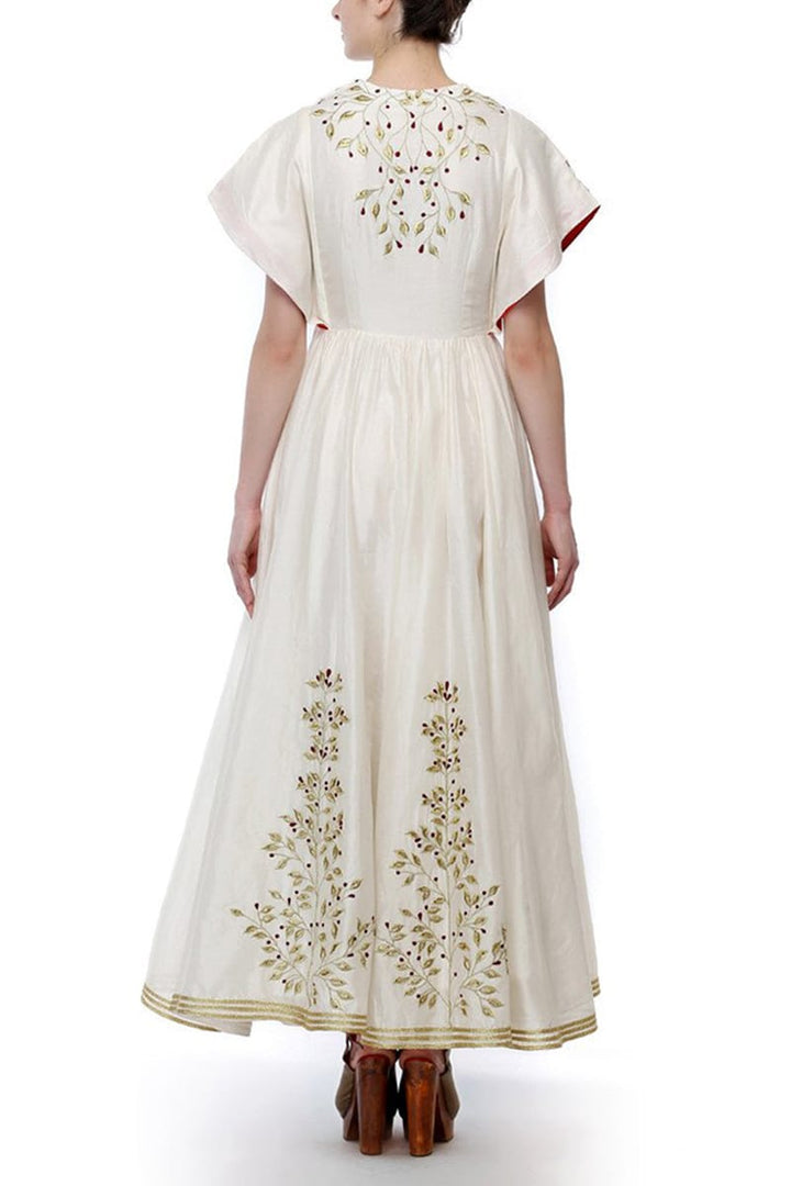 Kimono Sleeved Dress - samantchauhan