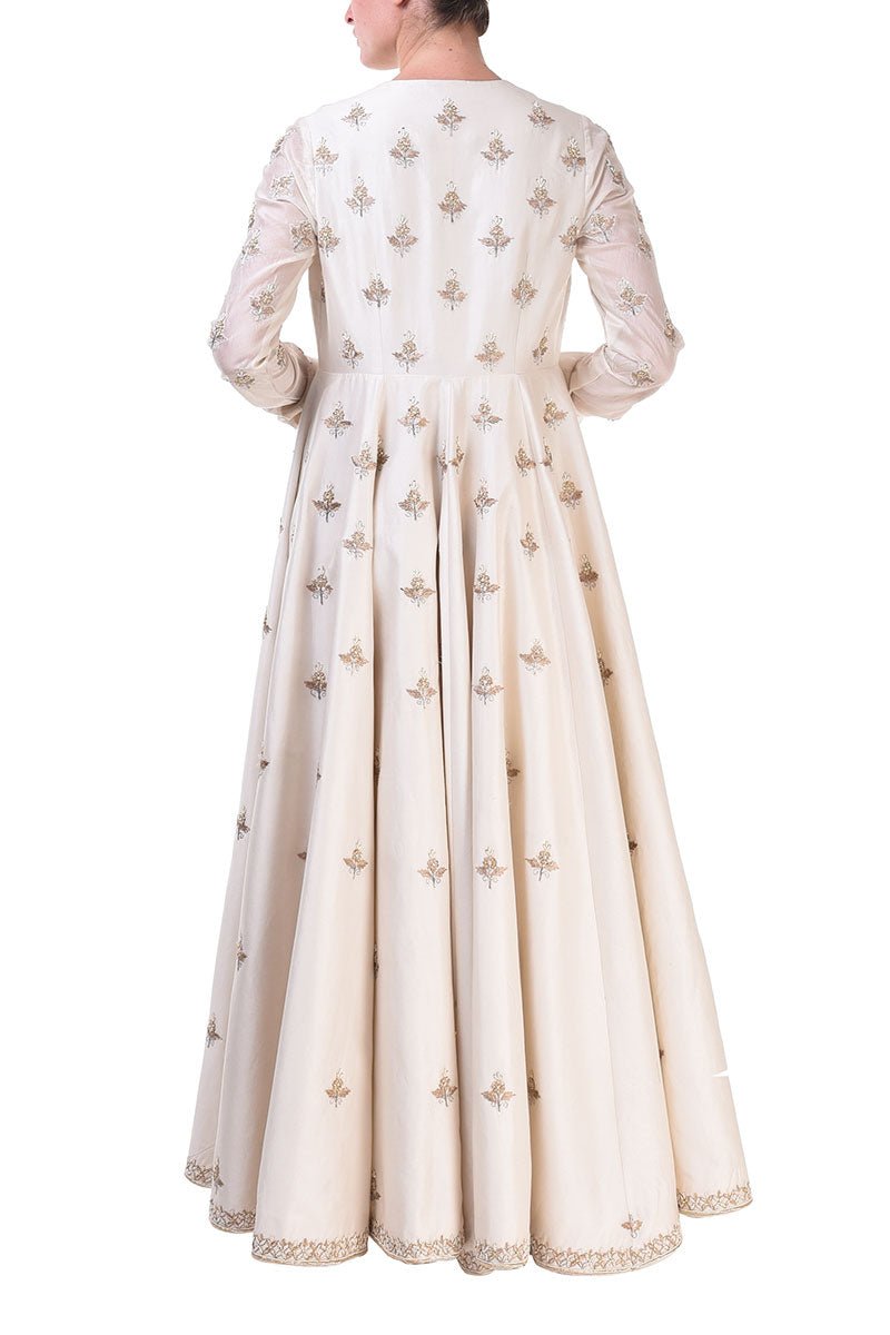 Long Inner Slip & Jacket - samantchauhan