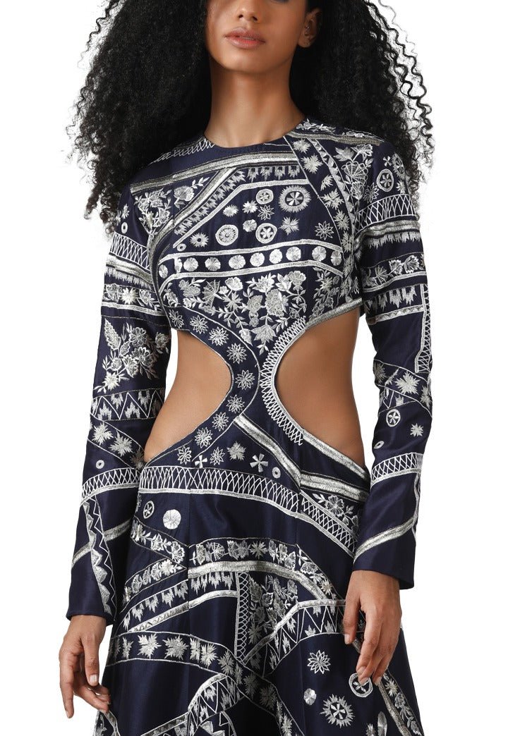 Long sleeve evening gown - samantchauhan