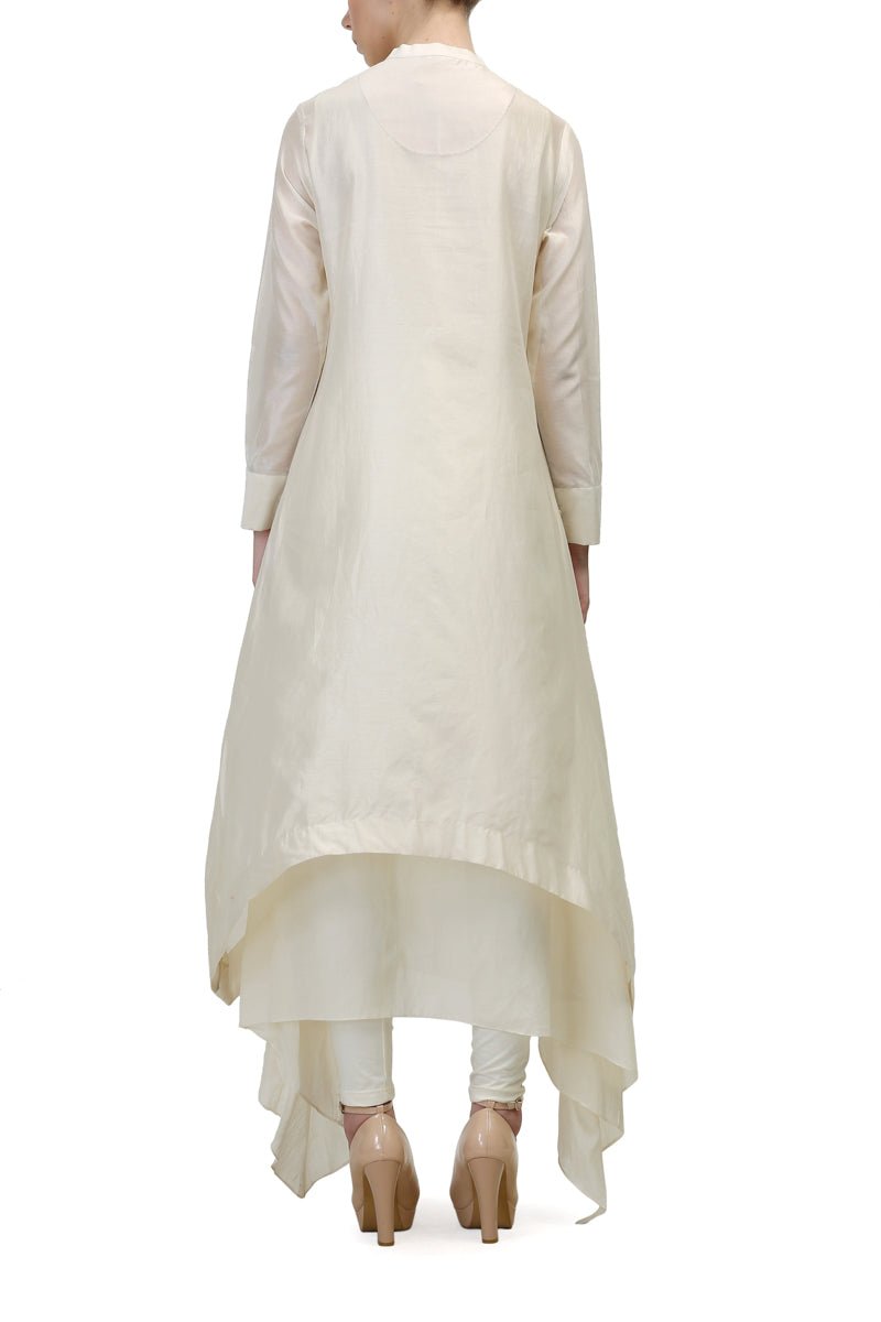 Mandarin Collar Kurta - samantchauhan