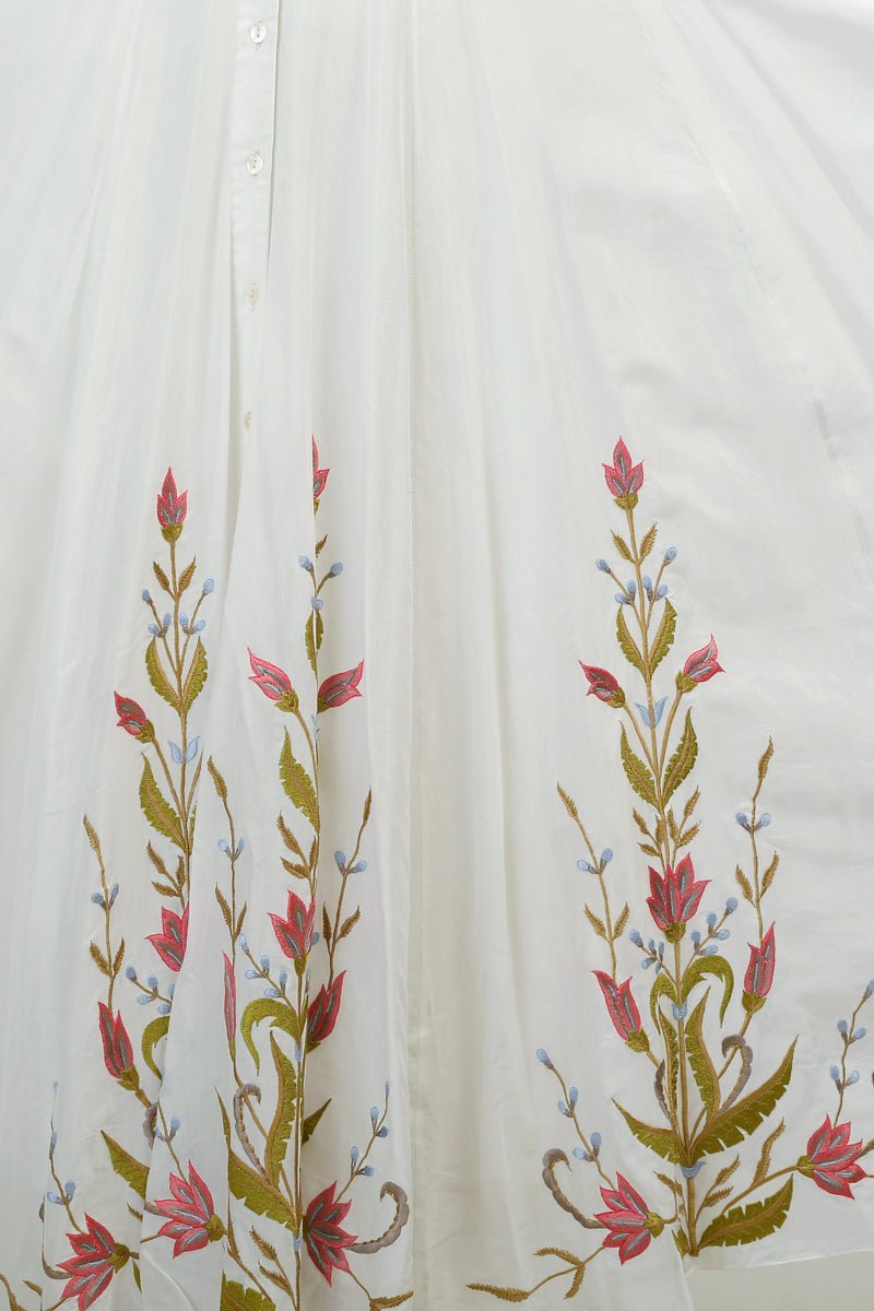 Mandarin Paneled Dress - samantchauhan