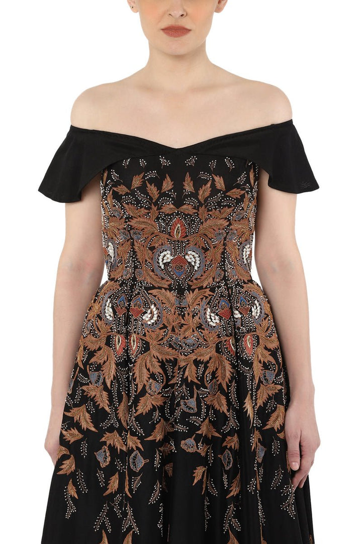 Off shoulder gown - samantchauhan
