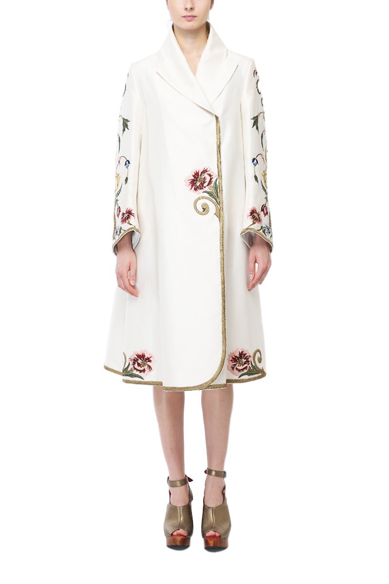 Overlap Collared Jacket Dress - samantchauhan