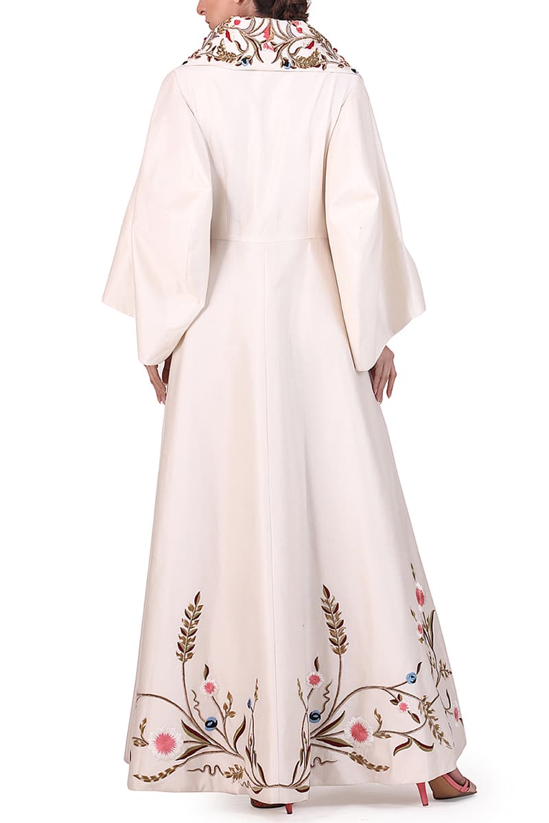Overlap Embroidered Jacket - samantchauhan