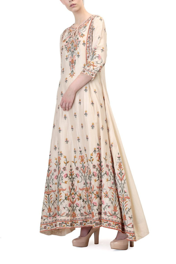 Paneled Long Kurta - samantchauhan